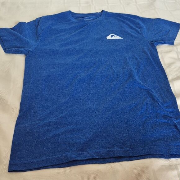 Quiksilver Men's Heathered Blue Tee - Picture 11 of 16